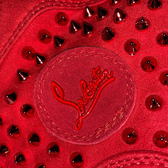 Louboutin all red size 9 with box - Picture 2 of 4